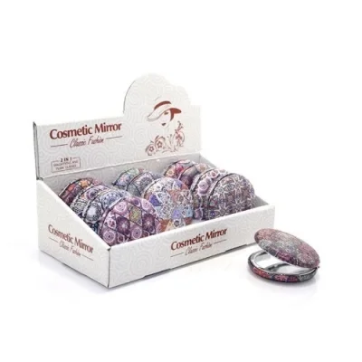  Yuvarlak Taşlı El Aynası Kalın