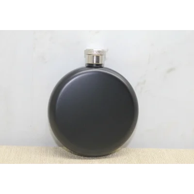 BUĞZ Yuvarlak Tekli Matara Siyah