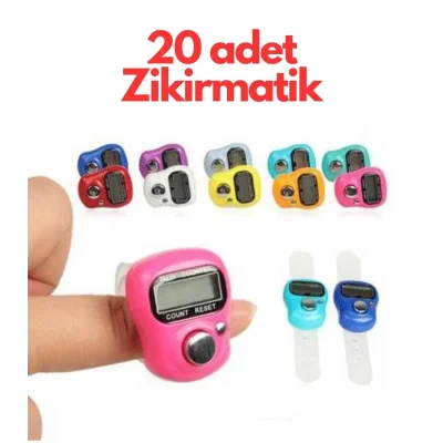 BUĞZ Yüzük Zikir Matik ( 20 Adet ) ( BUĞZ )