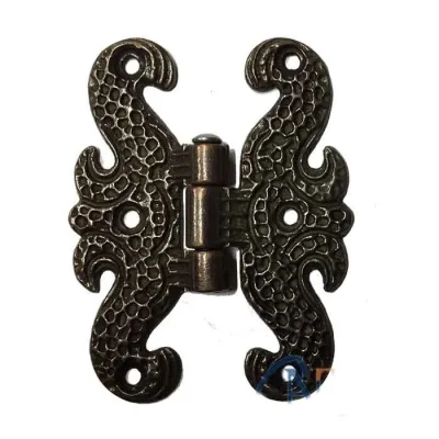 BUĞZ Zamak Kelebek Menteşe - Büyük, 50x67mm, Oksit, 1 Adet