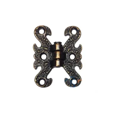 BUĞZ Eco Lounge Zamak Kelebek Menteşe - Küçük, 30x40mm, Oksit, 1 Adet