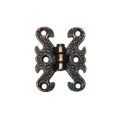 BUĞZ Zamak Kelebek Menteşe - Küçük, 30x40mm, Oksit, 1 Adet