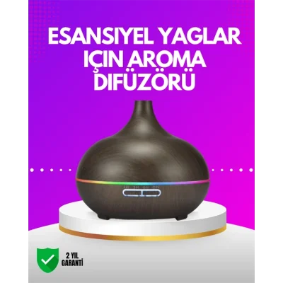 BUĞZ Zamanlayıcılı ve Otomatik Kapanmalı Aromaterapi Nemlendirici Difüzör