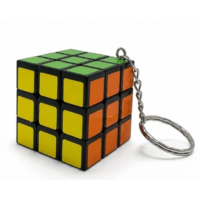 BUĞZ Zeka Küpü Anahtarlık - Mini Rubik Küpü Taşınabilir Oyuncak Alk4012