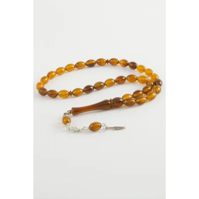 BUĞZ Zeytin Şekilli Plastik Tesbih 8*11 mm