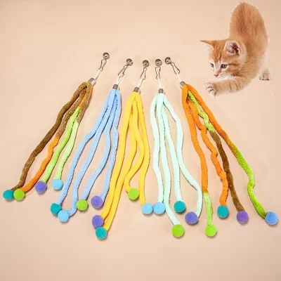 BUĞZ Zilli Kedi Oyuncağı - Peluş - Ponponlu