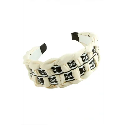 BUĞZ Zincir Desenli Zikzak Taç