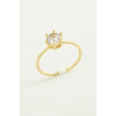  Zirkon Tektaşlı Yüzük