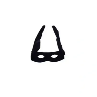 BUĞZ Zorro Şapka Maske Set Yetişkin