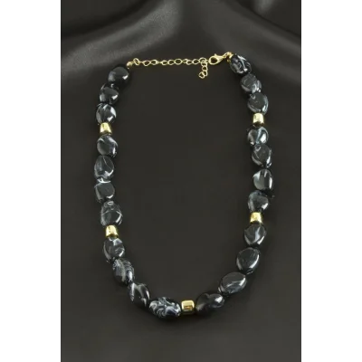 BUĞZ Zr Model Oval Plastik Kolye