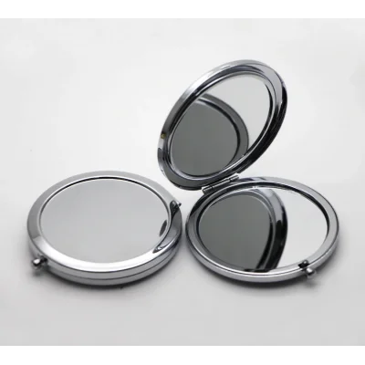 BUĞZ ﻿PROMOSYON CEP AYNASI (GÜMÜŞ RENK)