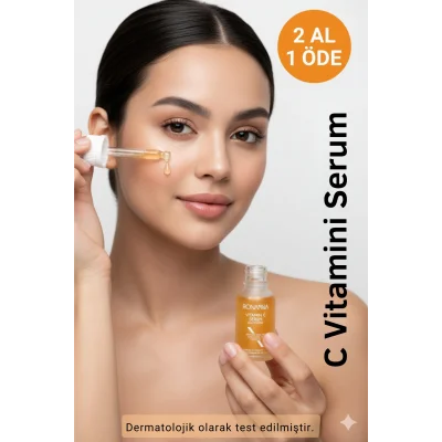 C Vitamini Serum - Leke Karşıtı, Cilt Aydınlatıcı, Nemlendirici Ve Cilt Tonu Eşitleyici Serum - 30ml