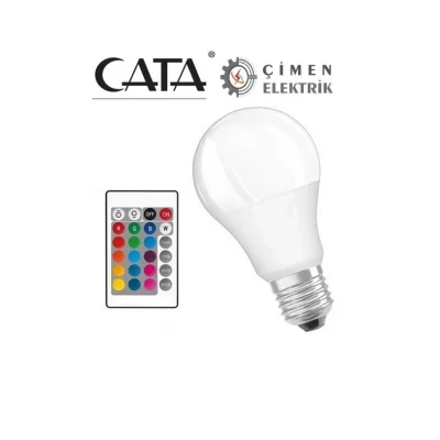 CATA CT 4058 9W Led Ampul RGB Kumandalı