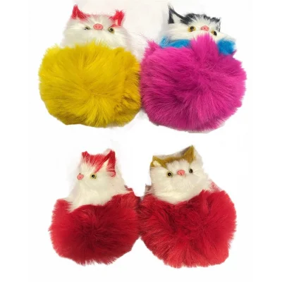 Catlife Göbekli Pofuduk Kedi Oyuncağı 10 cm