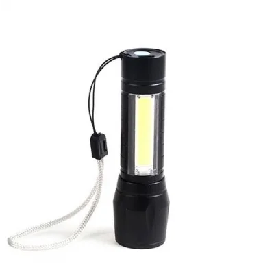 Cep Feneri Mini Çok Güçlü Şarjli El Feneri LED Fener ( XPE + COB LED )