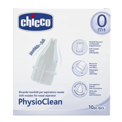 Chicco Physioclean Burun Aspiratörü Yedek Filtreler