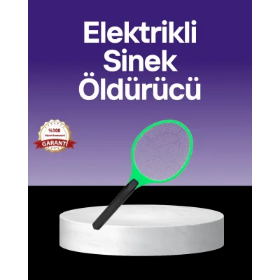 BUĞZ Çocuk ve Evcil Hayvan Dostu Elektrikli Sinek Raketi | Güvenli Kullanım