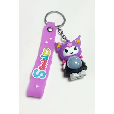 Çzgflm Karakteri Işıklı Silikon Anahtarlık