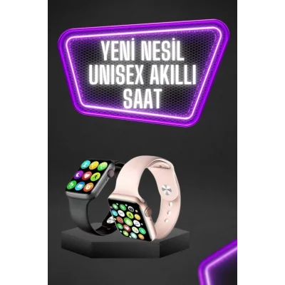 Dokunmatik Ekran Akıllı Saat Tema Değiştirme Şık ve Modern Unısex