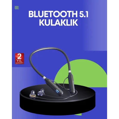 Ergonomik Tasarımlı IPX4 Suya Dayanıklı Bluetooth Kulaklık