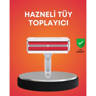 Evcil Hayvan Tüy Toplayıcı – Hazneli Pratik Temizlik Aparatı