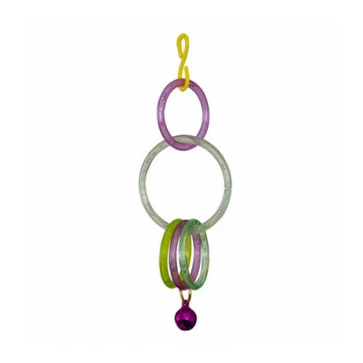 Exovit Olimpik Kuş Oyuncak Halka 5 x 14 cm 5 li