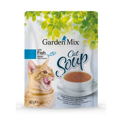 Gardenmix Balıklı Kedi Çorbası 40gr