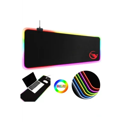 Genel Ürün Lmp-80 Rgb 30*80*04 cm Kaymaz Taban Işıklı Oyuncu Mouse Pad