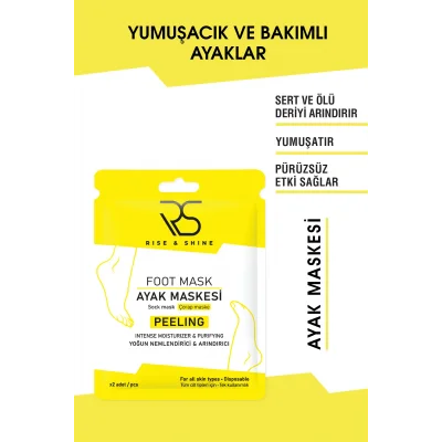 Genel Ürün Exfoliating Ayak Maskesi