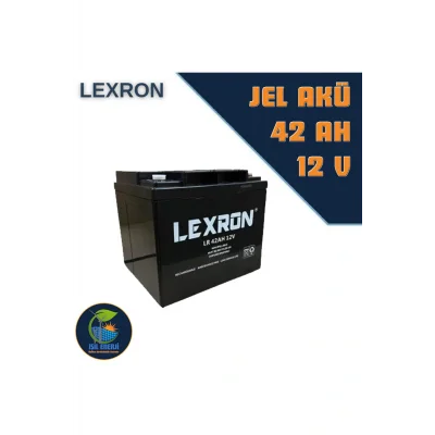 Genel Ürün 12v 42 Ah Solar Jel Akü - 12 Volt 42 Amper Solar Jel Akü - Tekerlekli Sandalye Engelli Araç Aküsü