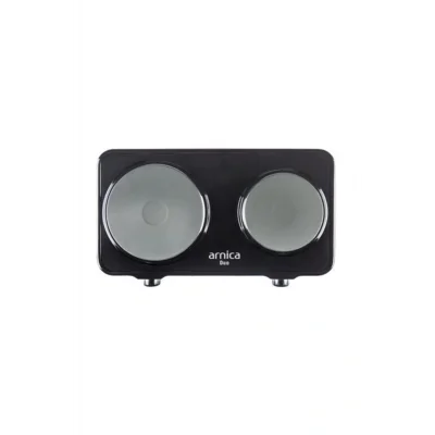 Genel Ürün Duo Gh25040 2500 W Çiftli Siyah Elektrikli Ocak