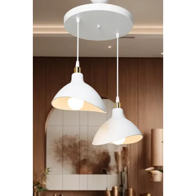 Lamba Beyaz Sarkıt Avize Yatak Odası Salon Mutfak Koridor Lamba