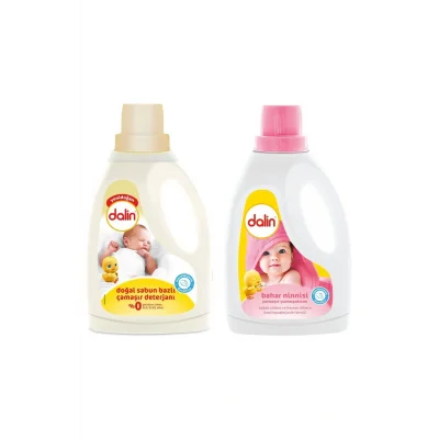 Genel Ürün Doğal Sabun Bazlı Deterjan Yumuşatıcı Bahar Ninnisi 1500 ml