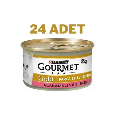 Genel Ürün Alabalık Sebze Parça Etli Kedi Konservesi 24x85 Gr - FarmaPets