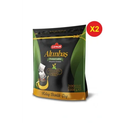 Genel Ürün Altınbaş Çay Tomurcuklu Demlik Poşet Lezzetli Çay 5 Gram 200lü 2 Paket =400 Adet