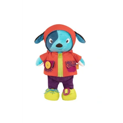 Oyuncak B Toys Giydirilebilir Peluş Oyuncak Giggly Zippies Woofer