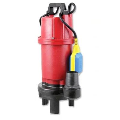 Genel Ürün YPA-500 0.75 Hp Flatörlü Kirli Atık Temiz Su Açık Vortex Fanlı Dalgıç Drenaj Pompası