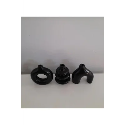 Biblo Vazo Set 3lü Bohem Biblo Minyatür