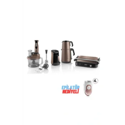 Genel Ürün AR9022 Pro Natura Toprak Elektronik Çeyiz Seti - Epilatör Hediyeli