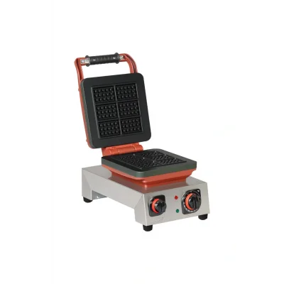 Genel Ürün Kare Waffle Makinesi Brüksel 3x5 Mini