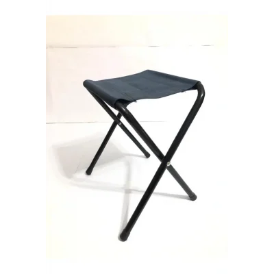 Genel Ürün Tekli Katlanabilir Kamp Taburesi Lacivert Trend Metal Lacivert Katlanabilir Tek Kişilik