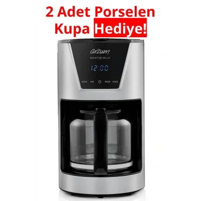 Genel Ürün Ar3081 Brewtime Delux Filtre Kahve Makinesi Hediyeli