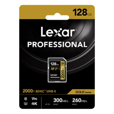 Genel Ürün 128 Gb Sdxc Uhs-ıı 2000x 300mb/s V90 U3 C10 4k