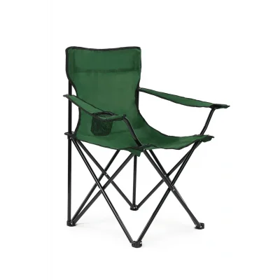 Genel Ürün Katlanabilir Kamp Sandalyesi Piknik Sandalyesi Plaj Sandalyesi Yeşil Taşıma Çantalı KAMP002