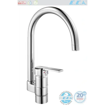 Genel Ürün E.c.a Delta Mutfak Eviye Bataryası Tezgah Üstü Eviye Bataryası 102118114