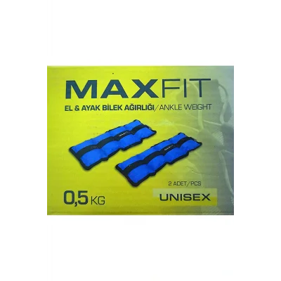 Genel Ürün Kas Geliştirici El Ve Ayak Bilek Ağırlığı 0.5 Kg 2 Adet MAXFIT
