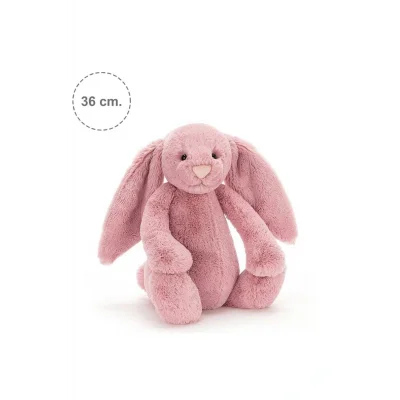 Genel Ürün Bashful Koyu Pembe Tavşan Büyük Boy 36 Cm