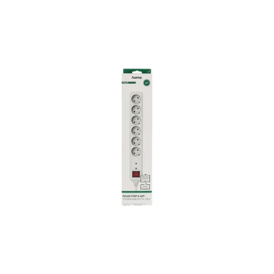 Genel Ürün HM.223155 6lı Akım Korumalı Priz 3m Beyaz