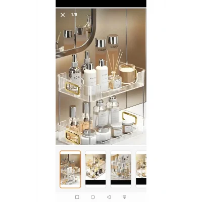 Genel Ürün 2 katlı makyaj organizeri ofis organizer banyo organizer Mutfak organizer düzenleyici