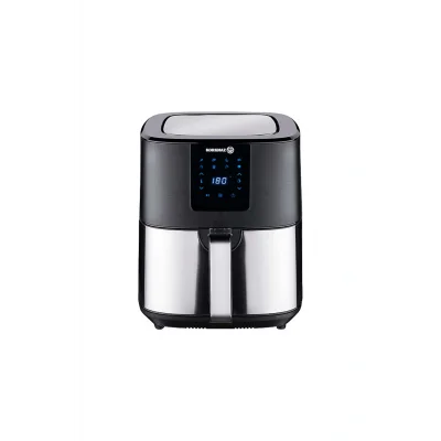 Genel Ürün A888 Air Max 6.5l 1700 W Air Fryer Fritöz Inox Siyah